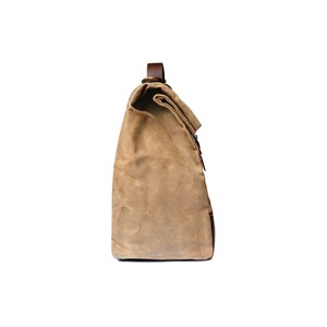 Sac à déjeuner en toile de cuir résistant et durable, isolé, imperméable, avec fermeture éclair, réutilisable, pour hommes et femmes, LCLB-0014 - Product Image 4