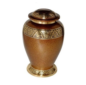 <b>Mini</b> European Style Adult Memorial Urn for Ashes Crafted Durable Metal Secure Closure for Customizable Ash Storage Remembrance - Product Image 5
