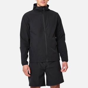 <b>Top</b> Selling Custom Men's Windbreaker Jacket And Shorts Sets Breathable Lightweight Water Resistant Jacket Set Activerwear Sets - Product Image 1