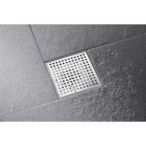 Drenaje de Piso para Ducha de 6 Pulgadas con Rejilla, Producto de Drenaje de Calidad Premium - Product Image 1
