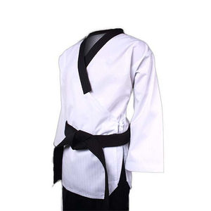 Uniforme de Taekwondo de tela ligera para entrenamiento y práctica de artes marciales tradicionales, cómodo para el movimiento. - Product Image 6