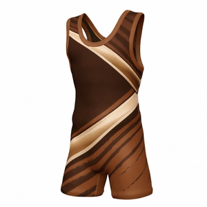 Trajes de Lucha Personalizados para Hombre con Logotipo Frontal Sublimado, Trajes de Lucha Internacionales de Eslovaquia - Product Image 4