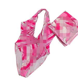 2026 Popular Designer Printed Strapless <b>Bikini</b> Swimwear Women Eco Friendly Breathable Stretch Beachwear Summer Swimming Set - Product Image 2