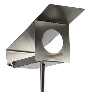 Comedero para pájaros de metal, casa decorativa para pájaros de jardín, refugio colgante para pájaros al aire libre, casa de hierro para la cría de aves, decorativa. - Product Image 6
