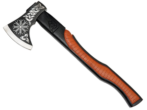 Hache Viking artisanale historique, type Tomahawk, avec manche en bois de rose, 19 pouces, hache de survie pour l'extérieur - Product Image 5