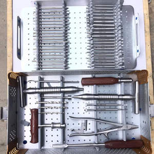 Système de retrait des vis pédiculaires thoraciques postérieures en acier inoxydable orthopédique manuel pour la colonne vertébrale, certifié CE ISO13485 - Product Image 3