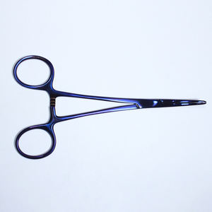 Pinzas Hemostáticas Manuales de Acero Inoxidable, Rectas y Curvas, Pinzas Quirúrgicas con Certificación CE Clase I para Uso Médico - Product Image 4