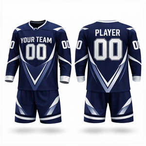 Conjuntos Personalizados de Alta Calidad, Diseño Profesional, Transpirables, Ecológicos, Antibacterianos, de Secado Rápido, 100% Poliéster, para Verano, MOQ Bajo - Product Image 1