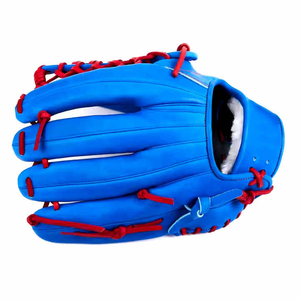 Gants de baseball professionnels en cuir véritable pour receveur, logo personnalisable, protection des mains, gants de sport durables - Product Image 4
