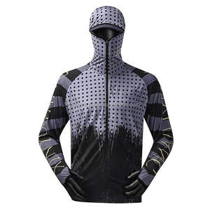 Sudadera de Pesca para Exteriores con Protección UV, Secado Rápido, Protección Solar, Sudadera de Pesca para Hombre, Ropa de Verano - Product Image 3