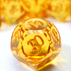 Dados de Resina con Bordes Afilados de Diamante, Dados Multifacéticos de Prisma para Juegos de Rol de Dungeons and Dragons, Dados D&D para Juegos de Mesa - Product Image 3