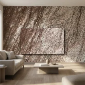 Natural flexible thin stone veneer Natural <b>Slate</b> Stone Veneer Sheet Flexible Shone Wall Sheet Floor Tile Safe Use Villa Home - Product Image 1