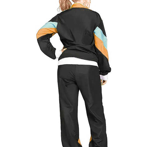 Chaqueta Cortavientos Impermeable para Mujer, Estampada, Casual, Resistente, Ecológica, Transpirable, de Poliéster/Algodón, con Cierre - Product Image 2