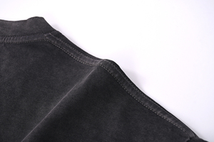 Camisetas Vintage con Gráficos Desgastados para Hombre, Modelo 2026, Color Negro, 250 g/m², Estilo Oversize - Product Image 5