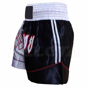 Pantalones Cortos de Muay Thai de Primera Calidad al Mejor Precio, Kimono de Jiu Jitsu, Tela Satinada Ligera - Product Image 4