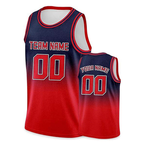 Sublimation Custom Design Breathable Sport Wear Basketball Jerseys Custom Quick Dry Custom Reversible Set Basketball Men Jerseys - Product Image 4