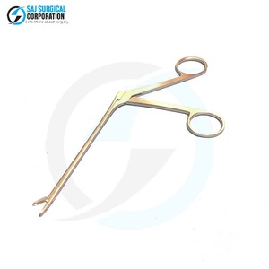 คีมจับเนื้อเยื่อ Henckel Aural Forceps แบบมืออาชีพ ทำจากเหล็กกล้าไร้สนิม สำหรับการผ่าตัดทั่วไป ใช้ซ้ำได้และทนทาน - Product Image 2