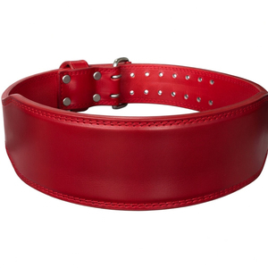 Ceintures de musculation à levier en cuir de vachette de qualité supérieure, 10 mm, respirantes, résistantes à l'usure, avec logo personnalisé pour la musculation - Product Image 1