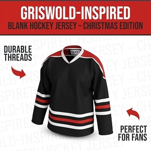 Custom Ice Hockey Jerseys Plain Blank Hockey Shirt Wholesale Heavyweight Sublimated Hockey Uniform OEM - Product Image 2