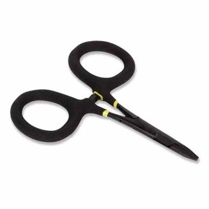 คีมหนีบตกปลา4 ",คีมหนีบสำหรับตกปลาแมลงวันพร้อมที่จับกันลื่นสีสันสดใสเครื่องมือผูกมัดการบิน - Product Image 1