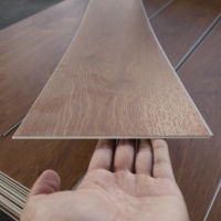 Revêtement de sol SPC, design luxueux, imperméable, résistant aux rayures, épaisseur 6 mm avec sous-couche IXPE pour immeuble de bureaux