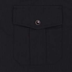 Camisa de Trabajo de Manga Corta Ligera con Protección Contra Incendios para Soldador, Camisa de Soldadura FRC con Botones a Presión, Resistencia al Calor de 300-500 °C - Product Image 4