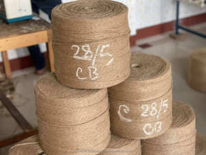 Ficelle de jute 100% naturelle, écologique, antibactérienne, durable, biodégradable, de haute qualité, 28LBS/3PLY, pour le tricotage et le tissage à la main JF - Product Image 5