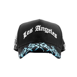 Casquette de camionneur personnalisée en maille premium, style baseball, réglable, snapback, mode streetwear, sport, imperméable, florale, respirante, été - Product Image 5