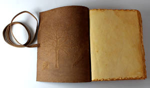 Diario de Cuero Personalizado, Cuaderno de Cuero Grande Tamaño A5, Estilo Vintage, Diario Antiguo Hecho a Mano, Diario para Escribir - Product Image 3