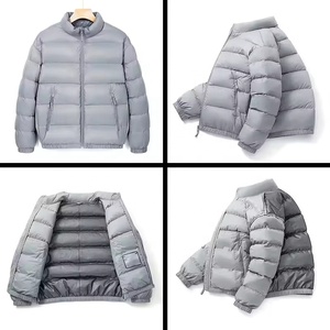 Mayorista Personalizado Hombres Chaqueta Puffer Zip Up Casual Unisex Puff Chaqueta Puffer Acolchada Hombres Y Mujeres Chaqueta Puffer - Product Image 5