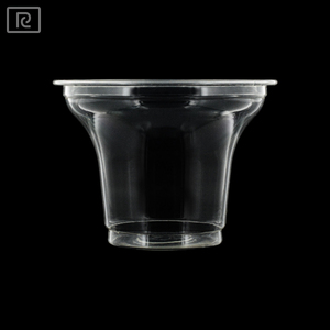 Tasse PLA jetable QP-90 de 3oz/90ml pour la dégustation de boissons Conception biodégradable en emballage plastique et produit d'impression - Product Image 3