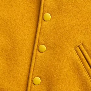 Chaqueta Varsity 100% Algodón con Cierre de Botones, Estilo Universitario de Béisbol, para Invierno, Nueva Llegada, Chaqueta de Lana para Hombre - Product Image 6
