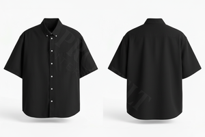 Camisa de Vestir 2026, Nueva, de Manga Corta, con Botones, Informal, de Oficina, Verano, Mezcla de Algodón, Transpirable, con Bolsillo - Product Image 3