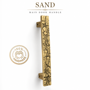 Main <b>Door</b> Handle SAND Design With Matte Antique Finish For Residential Entrance <b>Doors</b> Interior And Architectural Hardware - Product Image 2