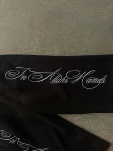 Pantalones Cortos Largos Personalizados con Bordado Gráfico Cursivo, de Alta Calidad, Unisex, Estilo Y2K - Product Image 3