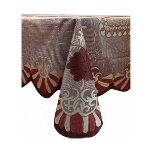 Trendy 100% GOTS Certified Organic Cotton Table Cover Embroidered Tree Design Soft Rectangular Shape High Quality Cloth Price - Product Image 5