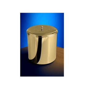 Cubo de hielo de latón de primera calidad con tapa y pinzas, juego completo para enfriar vino y champán, solución elegante para entretenimiento. - Product Image 1