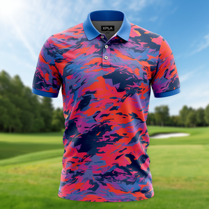 Camiseta Deportiva Informal de Poliéster Tejido Estampado, Transpirable y de Secado Rápido para Hombre y Mujer con Personalización OEM ODM - Product Image 1