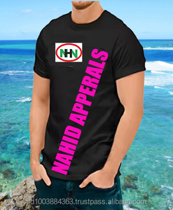 เสื้อยืดผู้ชายพิมพ์ลายแบรนด์ตามสั่ง ขายส่งราคาถูก ผ้าฝ้าย 100% ระบายอากาศได้ดี ไซส์ใหญ่ แห้งเร็ว คุณภาพสูง สไตล์บังกลาเทศ - Product Image 6