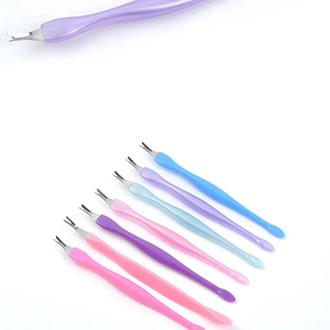 Premium Stainless Steel Reusable Manicure <b>Nail</b> Pusher Dual-Ended Double-Use Professional Results at Your Fingertips - Product Image 2