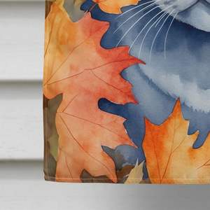 ธงโพลีเอสเตอร์แขวนผนังหลากสีลายใบไม้ร่วงแบบอังกฤษแขนเสาระเบียงขนาดใหญ่สำหรับตกแต่งสวน - Product Image 4