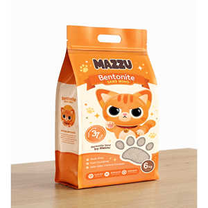 Arena para Gatos de Bentonita 6kg, Sin Polvo, Aglutinación Rápida, Control Seguro de Olores para Gatos, Gránulos de Control de Olores para Arena de Gatos, Aglutinación Rápida, Segura - Product Image 4