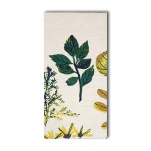 100% OEM Personalized Printed Design Cotton Kitchen Towel Beautiful leaf pattern soft quality kitchen towel. - Product Image 2