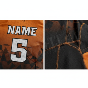 Hot Selling OEM ODM Customizable American Football Uniform Jersey Pants <b>Set</b> Athletic Teamwear For School Tournament Football Kit - Product Image 4