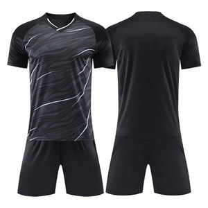 Tenues de sport d'entraînement de conception OEM, uniformes de football de qualité supérieure, vêtements de sport amples et à séchage rapide, uniformes de football - Product Image 4