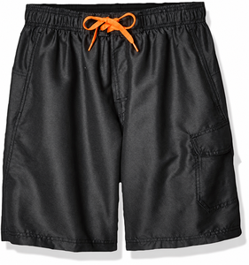 Short de bain homme coupe basse délavée, style boxer, avec poche arrière tendance, respirant, séchage rapide, longueur genou, fermeture à cordon de serrage - Product Image 2