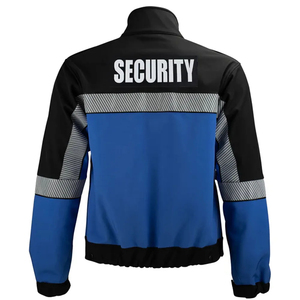 2026 Premium Custom Waterproof Winter Security Workwear <b>High</b> <b>Visibility</b> Reflective <b>Softshell</b> <b>Jacket</b> Warm Padded Heavy Duty - Product Image 2