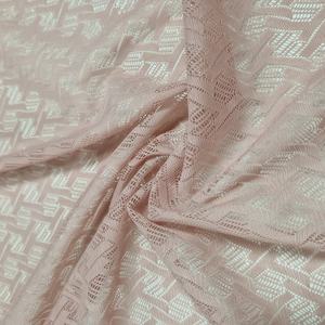 Tela de Encaje Elástica Geométrica de 147 cm, Encaje de Nailon y Elastano, Encaje Negro para Lencería, Tela para Prendas de Moda - Product Image 3