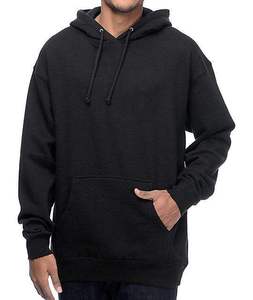 <b>Men's</b> Burgundy Hooded Sweatshirt Regular Fit Knitted Casual Autumn Wear Solid Color Fleece Pocket Design - Product Image 2