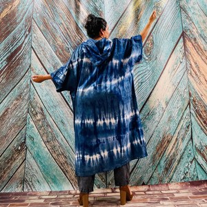 2025 Unisex Tie Dye Kimono Robe Sexy <b>Long</b> Summer <b>Dress</b> for Tall Women New Vacation Holiday Look with 1 Piece Tie Dye Kimono - Product Image 6